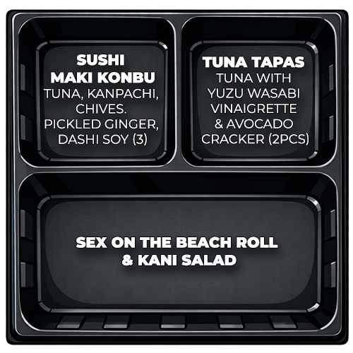 Roasted Shrimp Bento